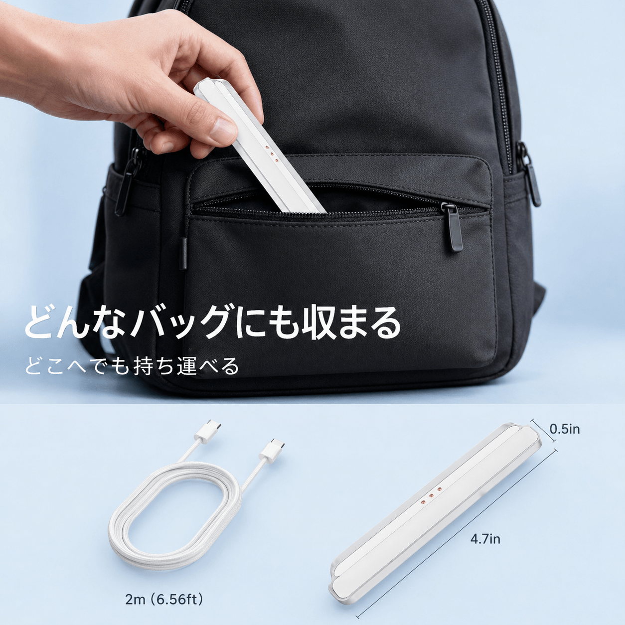 Q22 iPad用 マグネット接点充電器(第10世代 A16専用) - Jinraiko JAPAN(画像3)