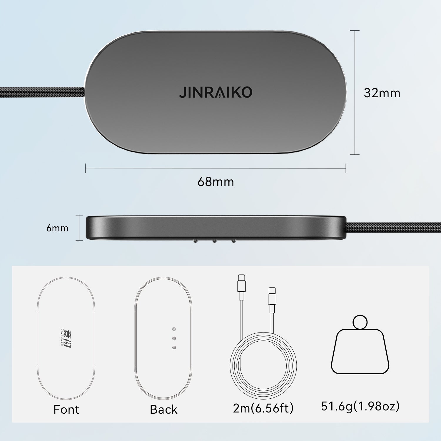 JINRAIKO iPad用 マグネット充電コネクタ - Jinraiko JAPAN（画像4）