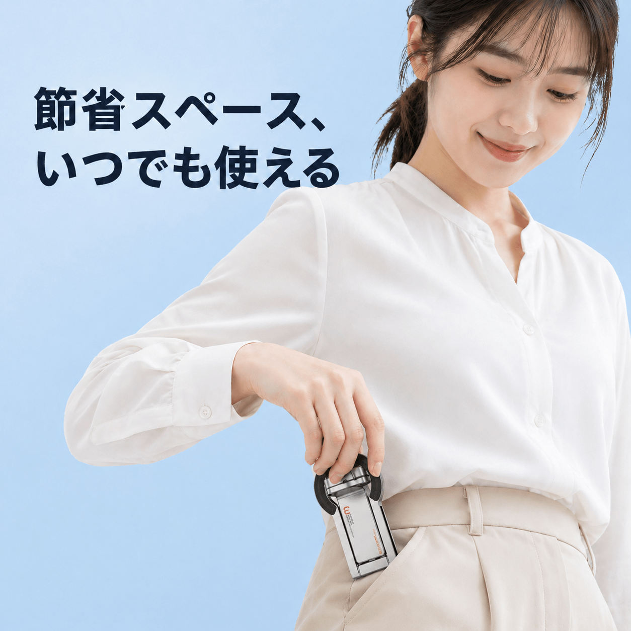 JINRAIKO MagSafe対応 ポータブルトラベルスタンド - Jinraiko JAPAN（画像4）